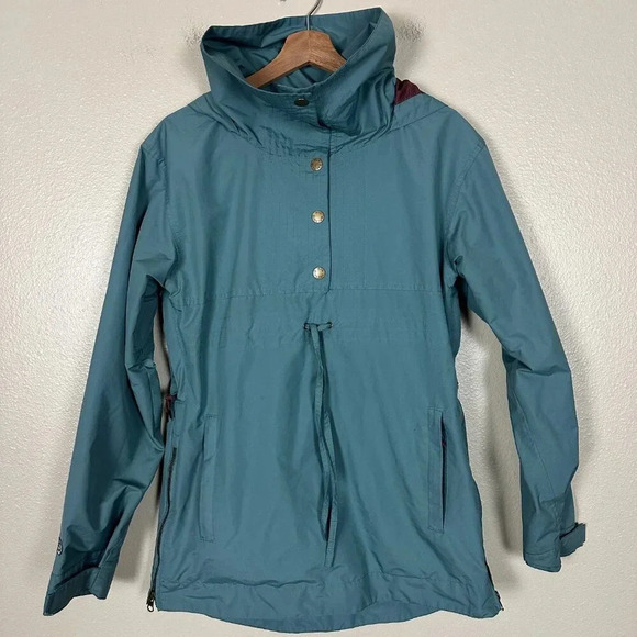 Airblaster Anorak Snow Jacket Outdoor Ski Snowboard Blue Women's Medium - Picture 3 of 7